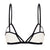 SELIA RICHWOOD - Rachel Bikini Top | Black and White, buy at DOORS NYC