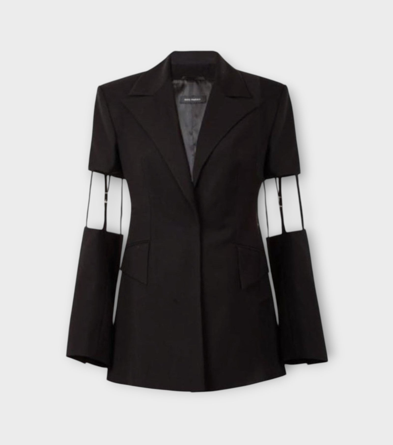 Suspender-Style Blazer
