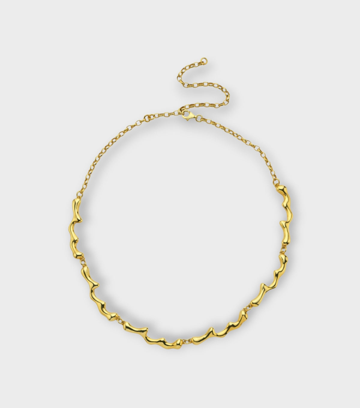 Drop Necklace Choker | Gold