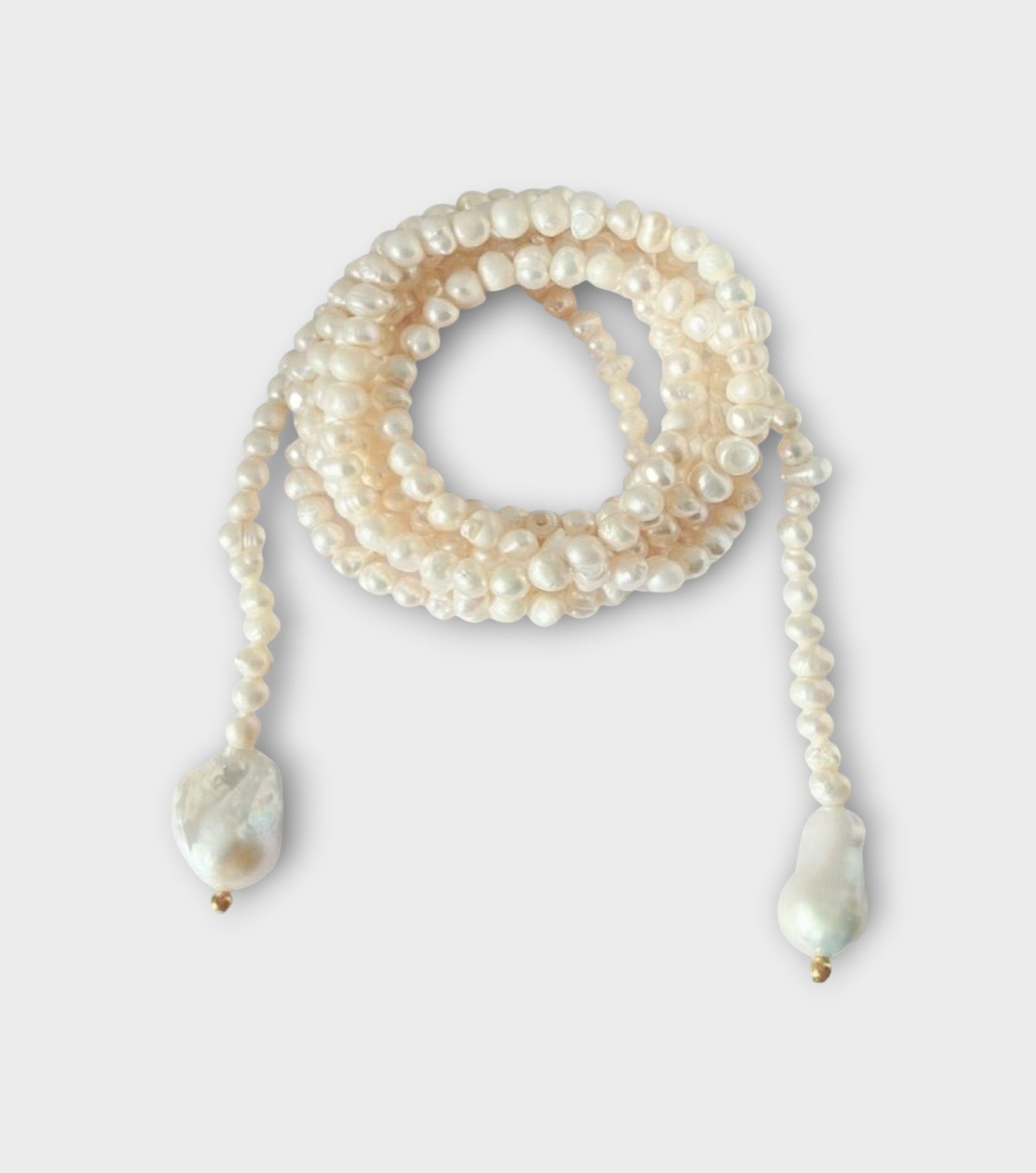 Long Pearl Necklace