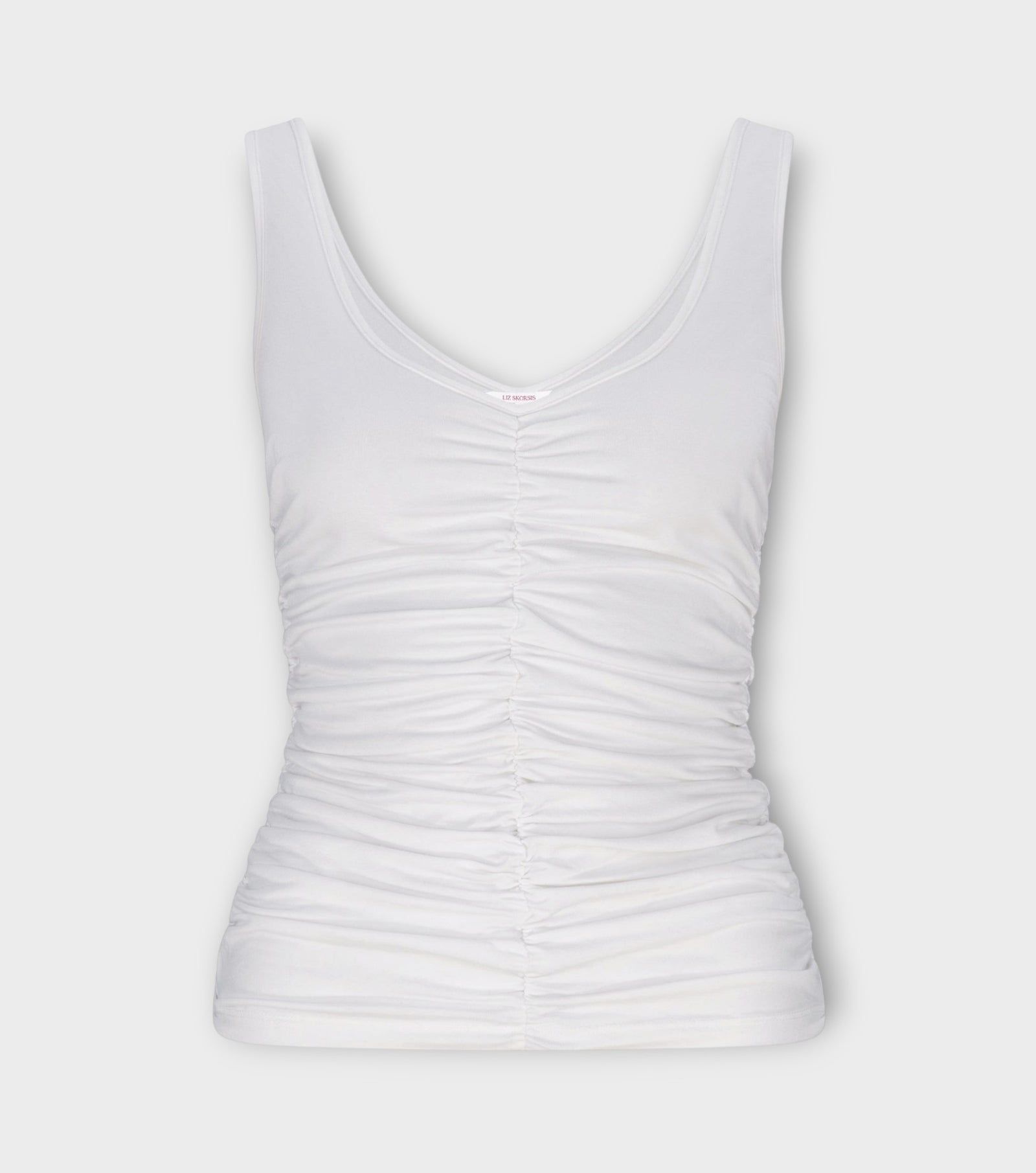Olera Singlet Top | Vanilla