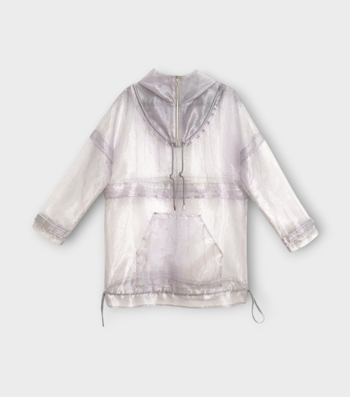 Convertible Silver Anorak