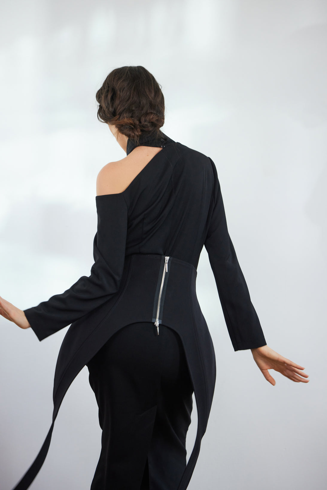 Black Waist Corset | Black