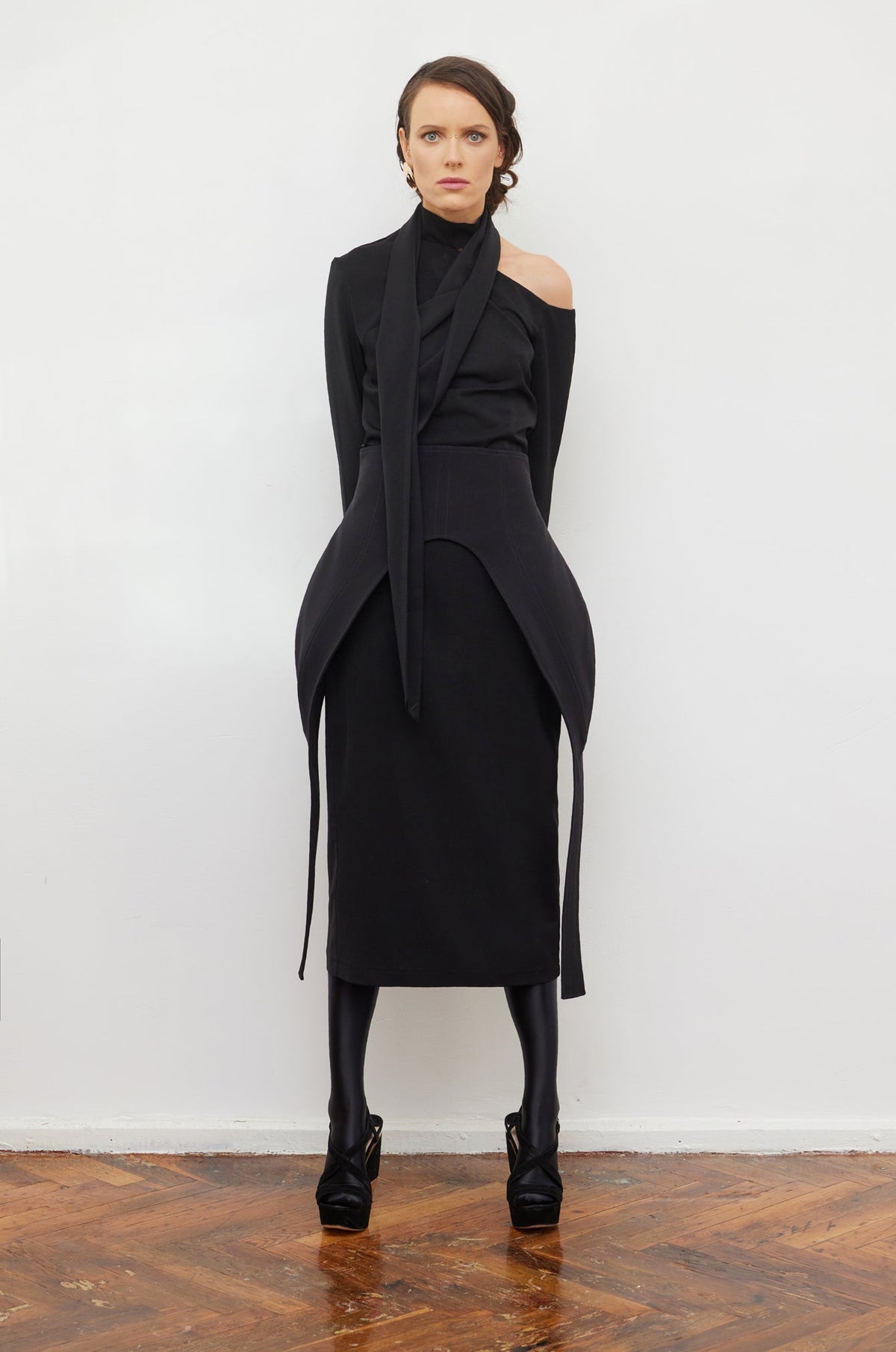 Black Waist Corset | Black