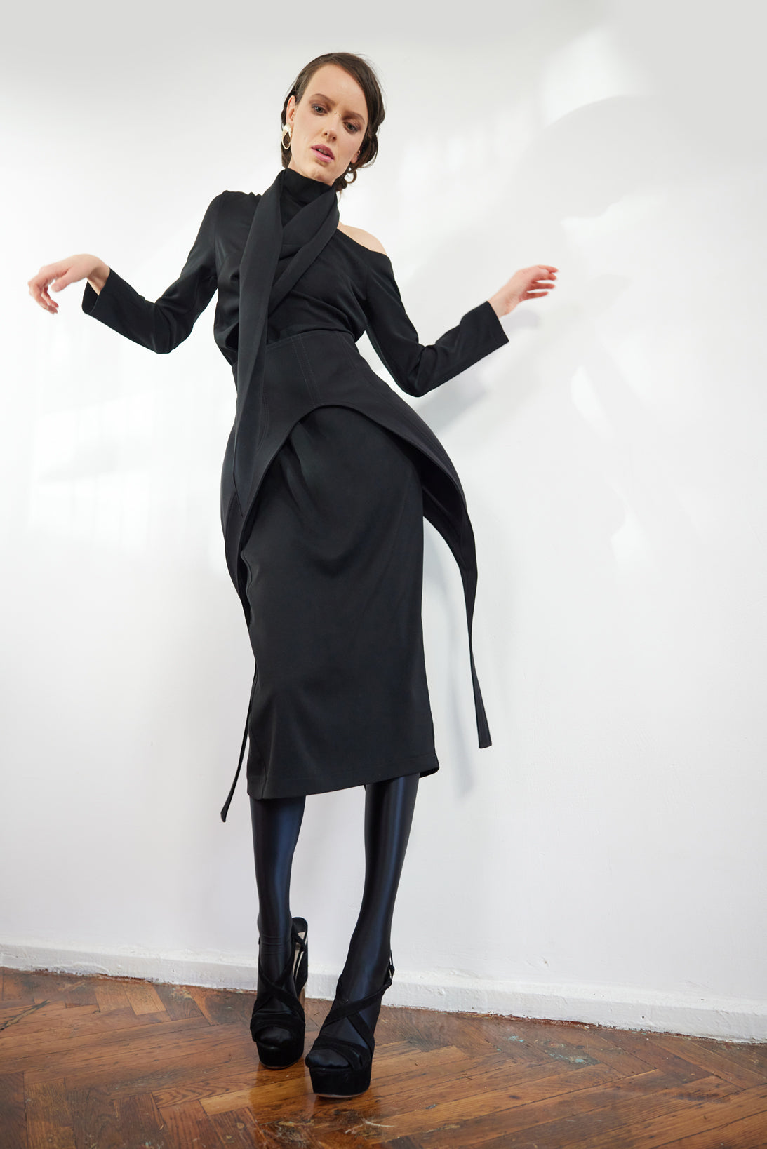 Black Waist Corset | Black