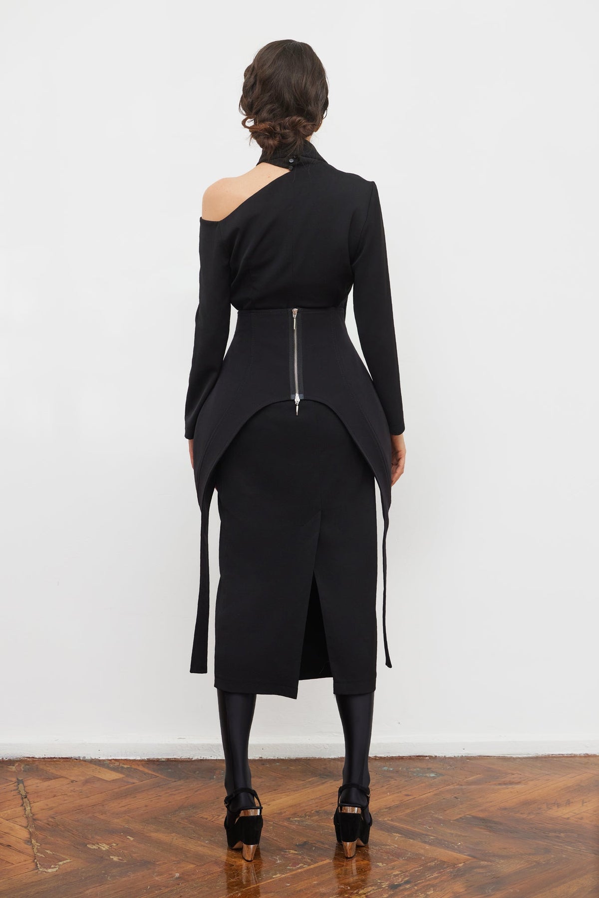 Black Waist Corset | Black