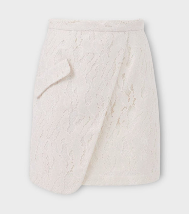 Lace Skirt | White