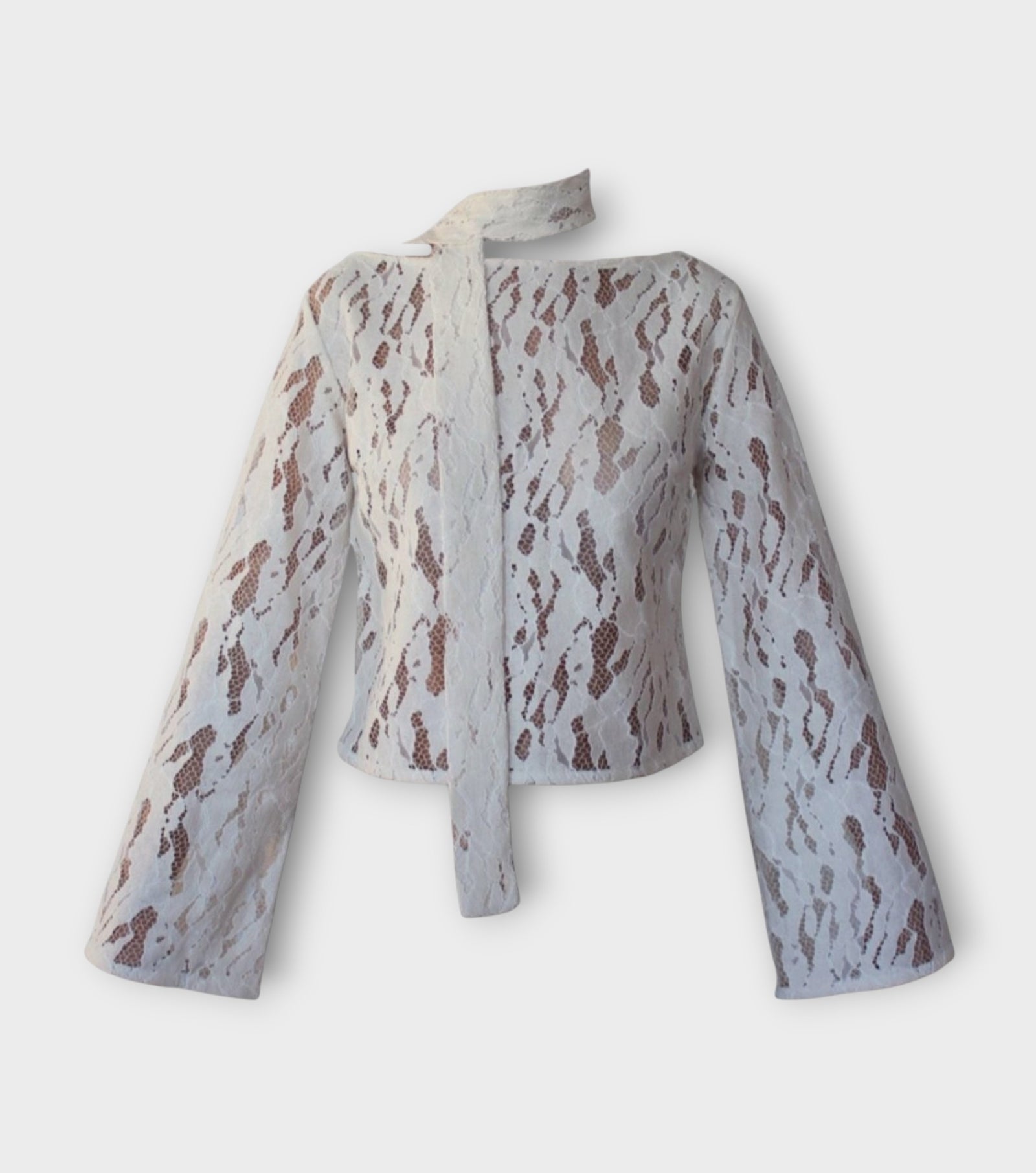 Lace Top | White