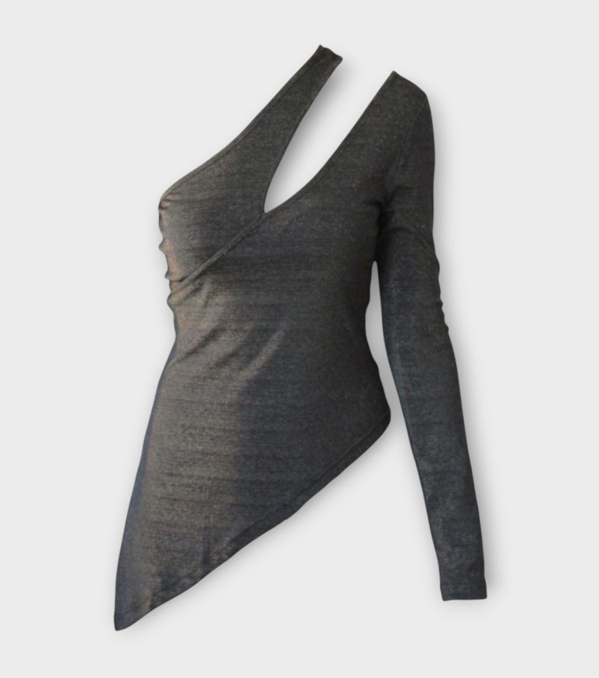 Metallic Top | Black