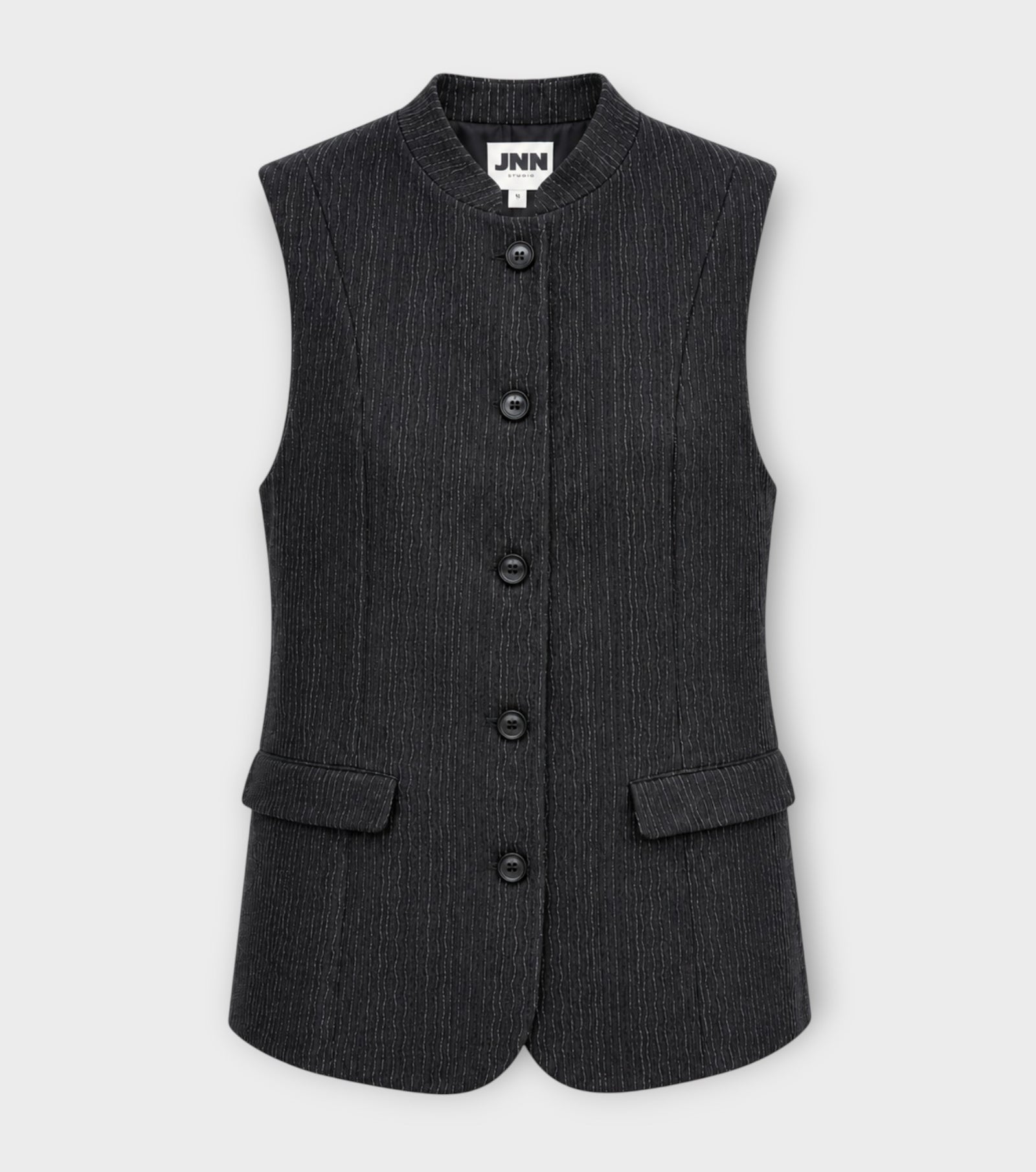 Striped Jacquet Vest