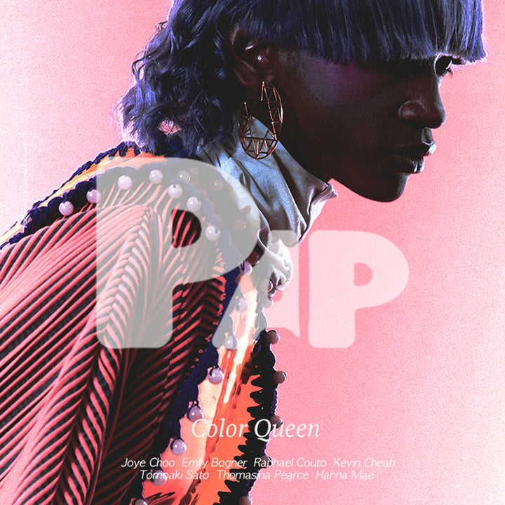 JACQUELINE THEN Dress and I AM ROCK Earrings in Pap Magazine - doors. pr showroom