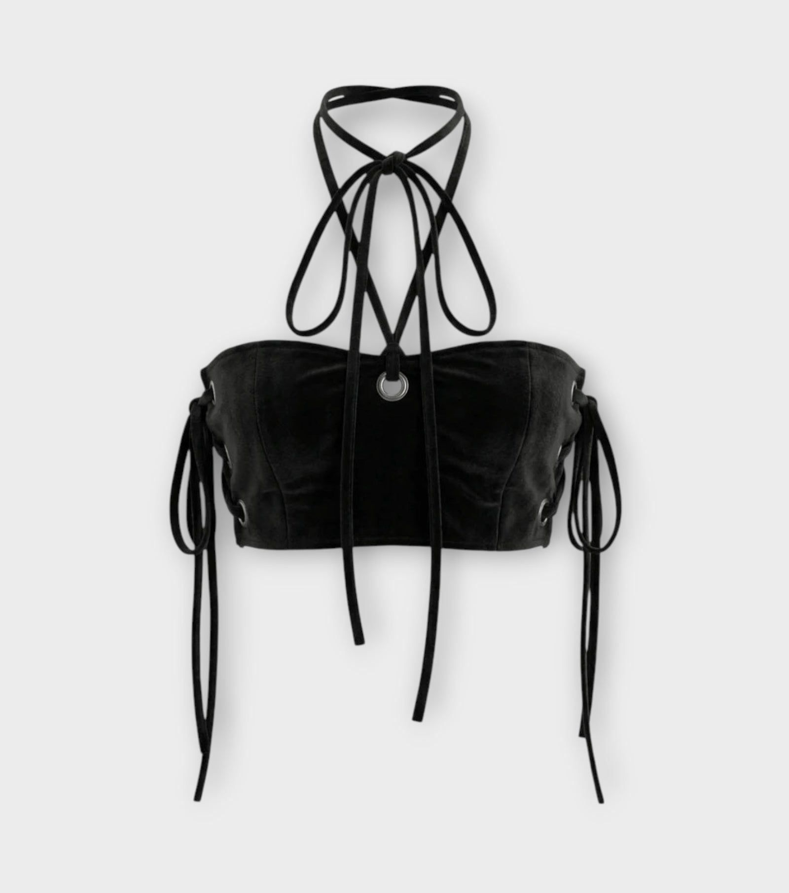 Black Velvet Top
