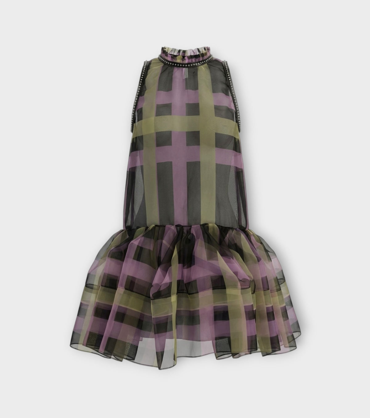 Multicolor Organza Dress