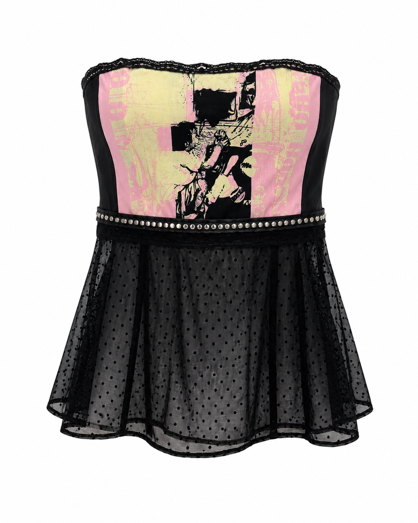 Fitted Waist Jersey Blouse | PR Sample