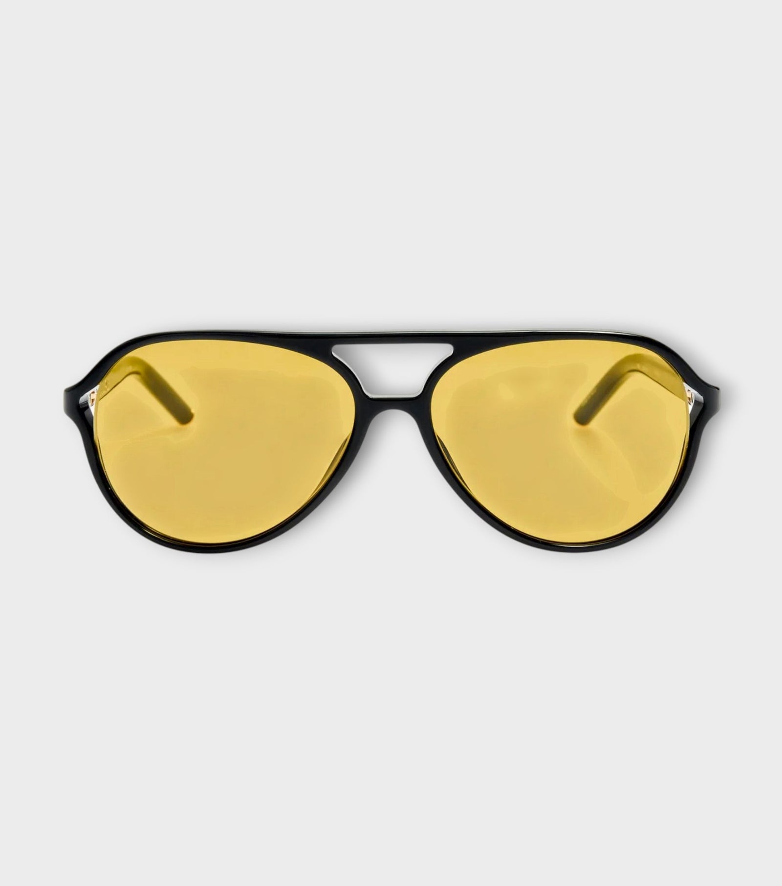 Pastro Sunglasses | Black and Yellow