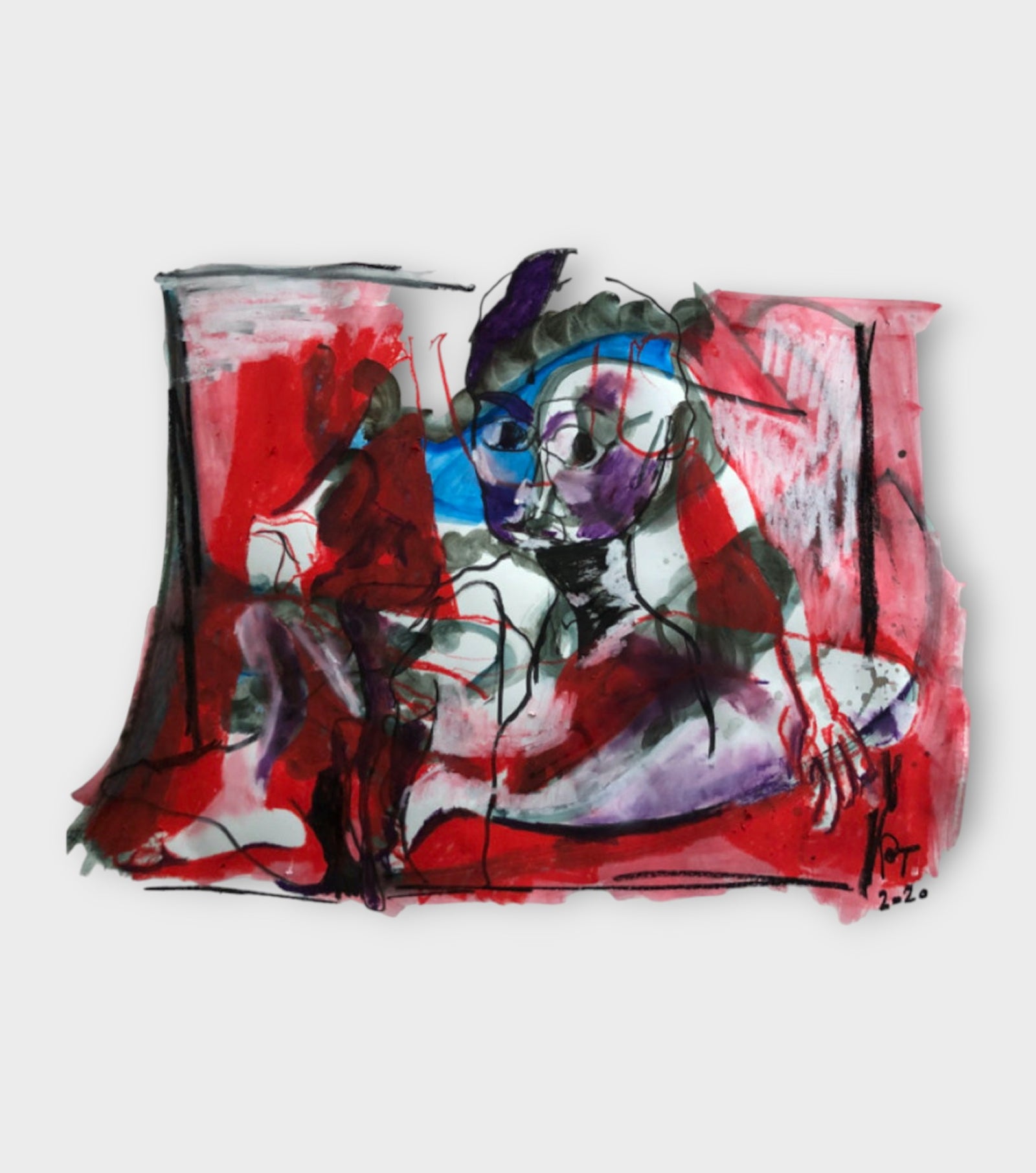 Melancholia Summer Heat | Painting