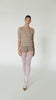 ANDREEVA - Chrysanthemum Brown Handmade Crochet Shorts, buy at DOORS NYC