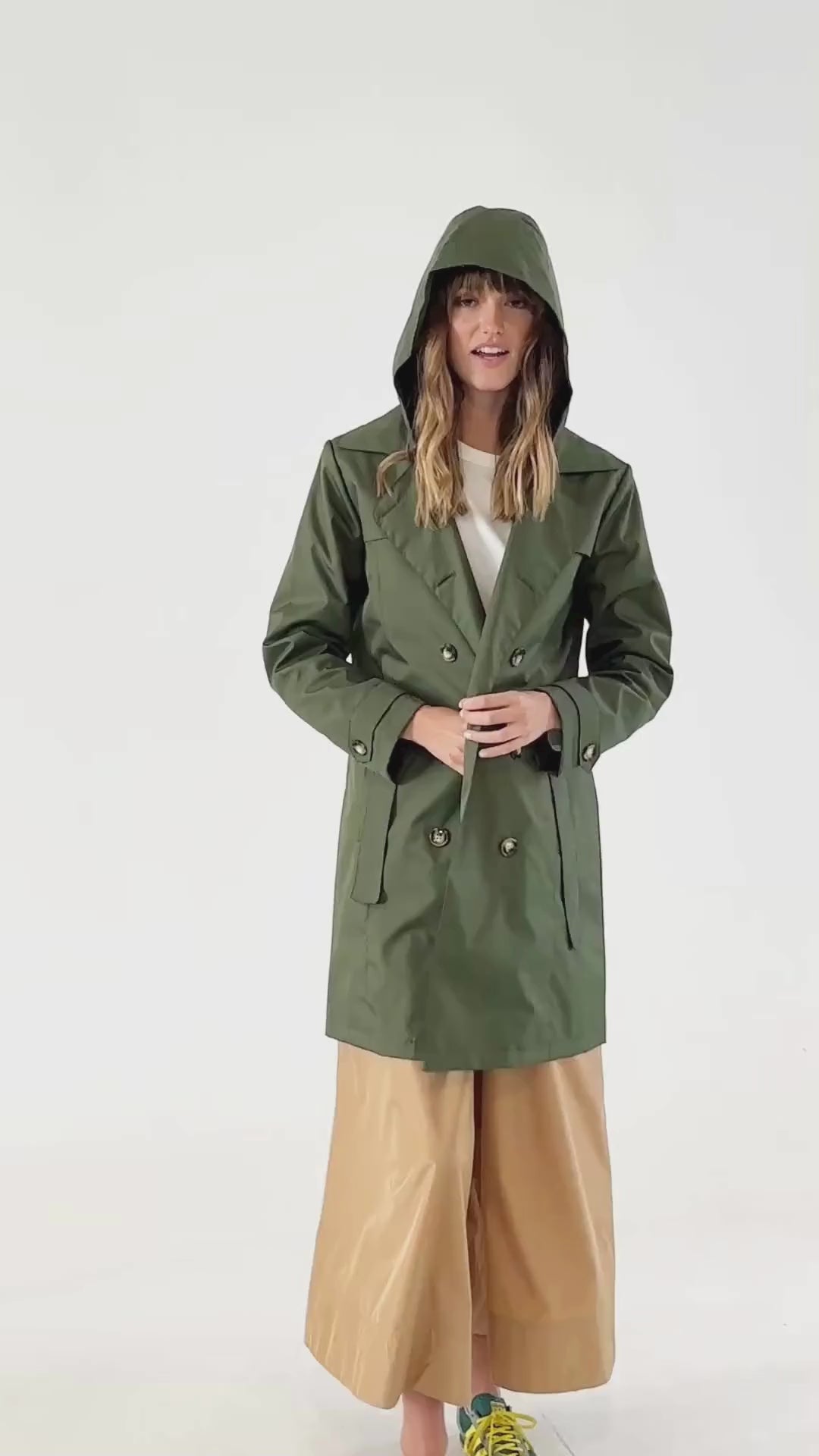 Manhattan Trench Coat | Military