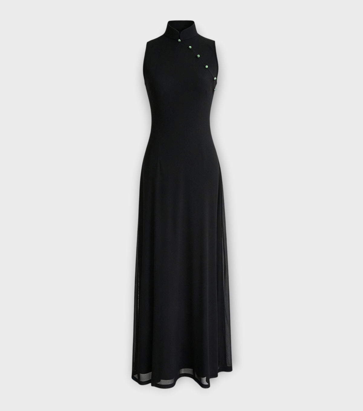 Black Mesh Dress