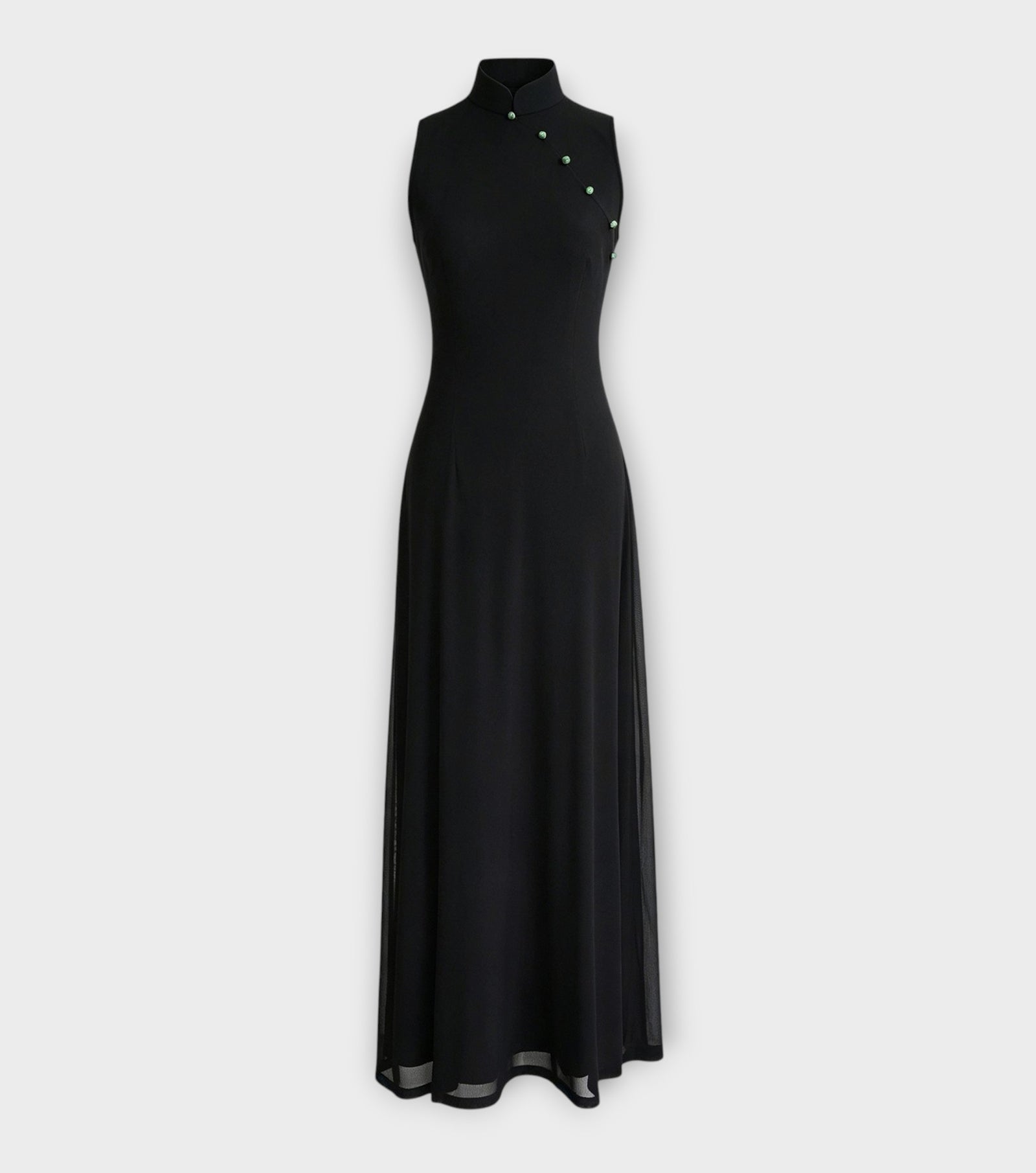 Black Mesh Dress