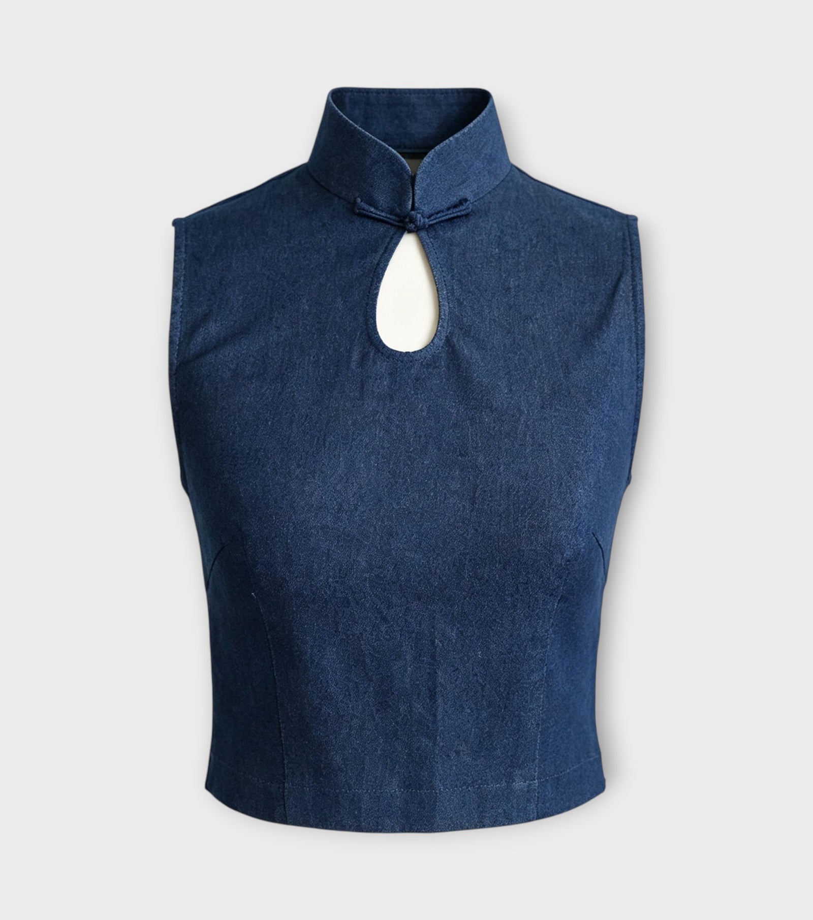 Blue Keyhole Top | PR Sample