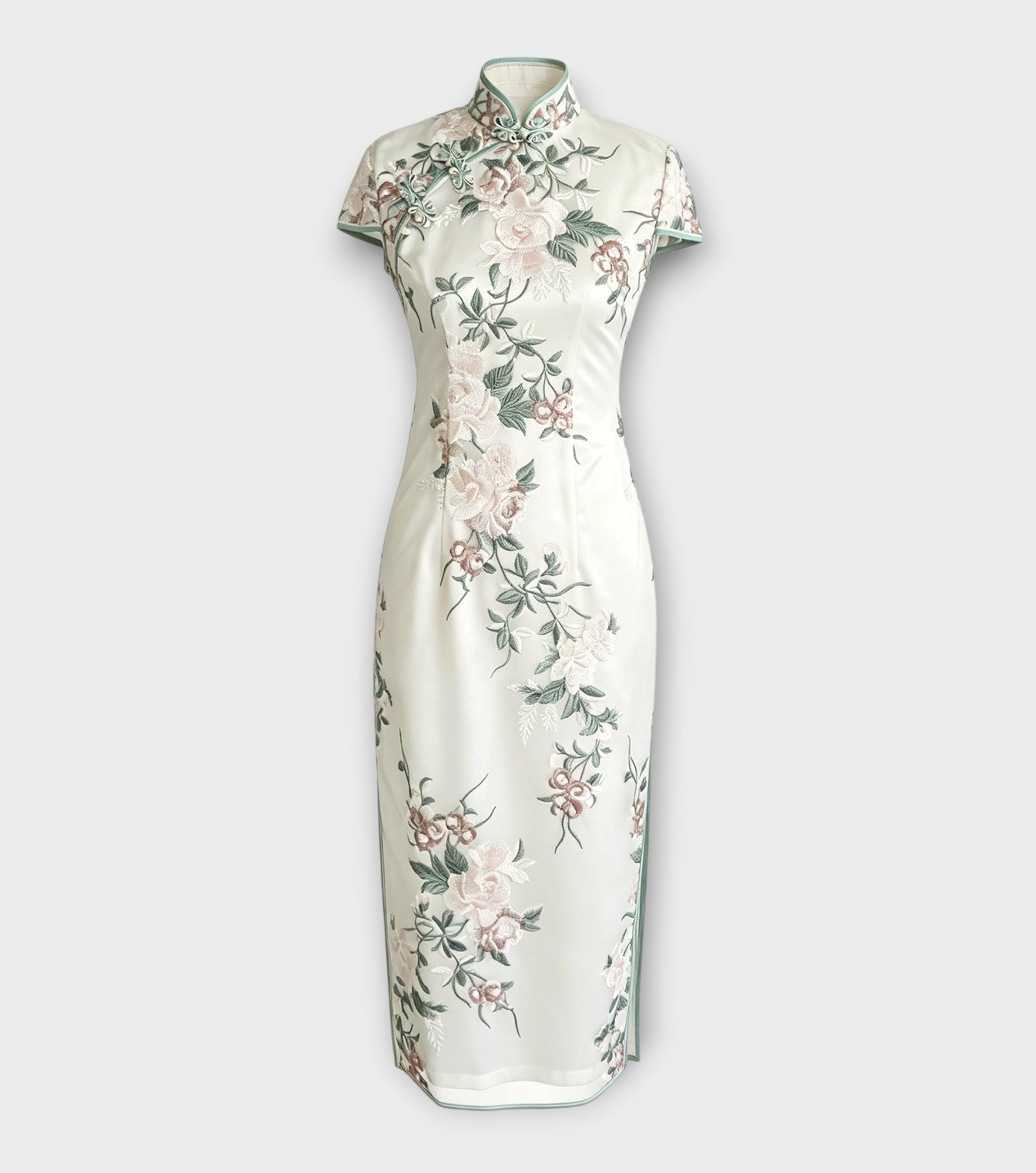 White Lace Qipao | PR Sample