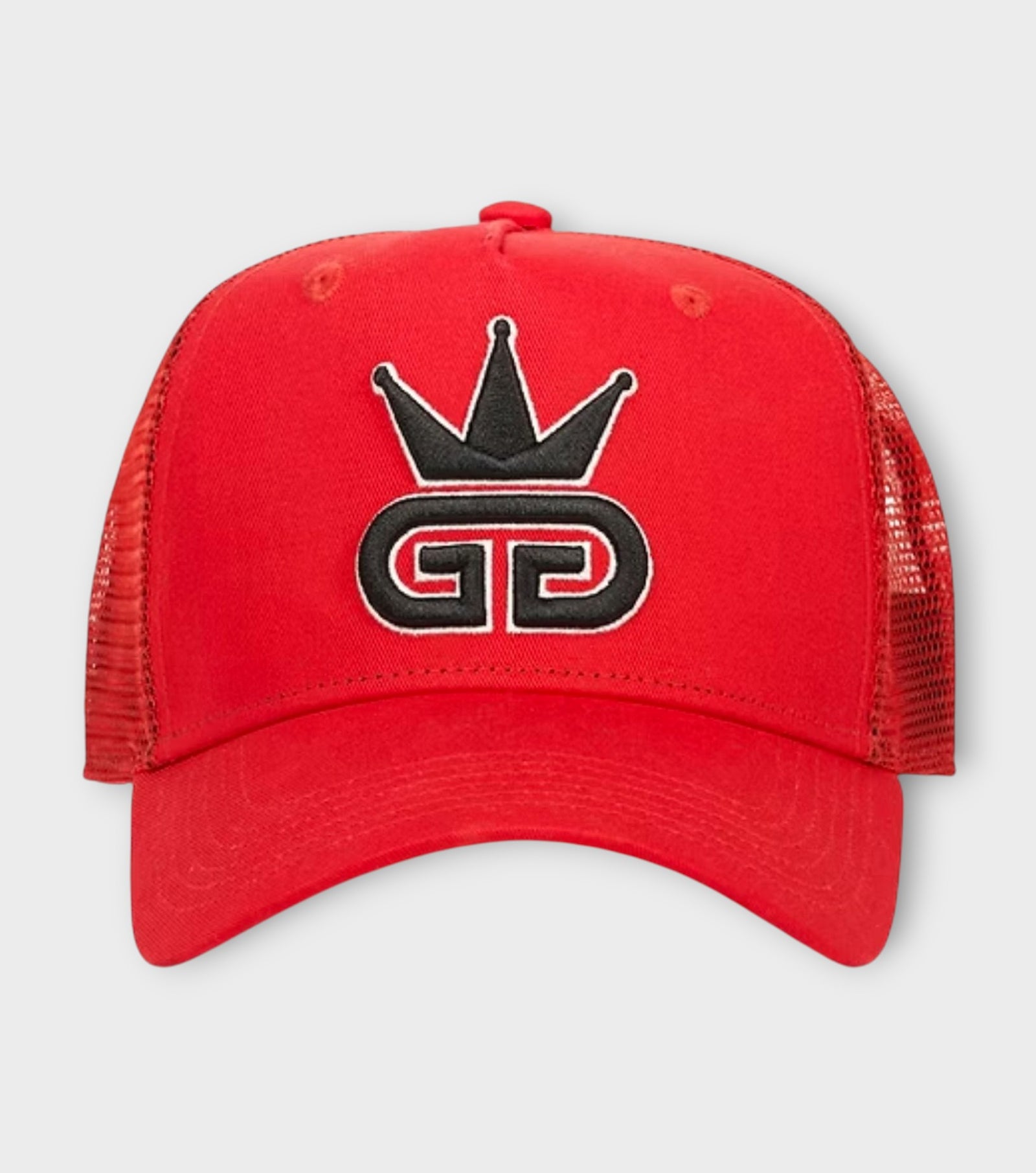 Red Shauku Mesh Hat