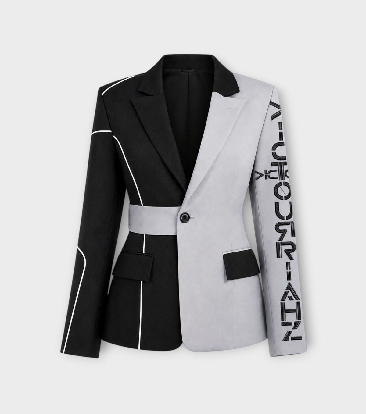 REFLECTIVE TAILORED JACKET