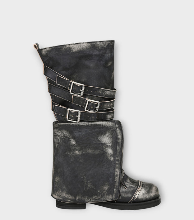 Roa Fold Boots  |  Black
