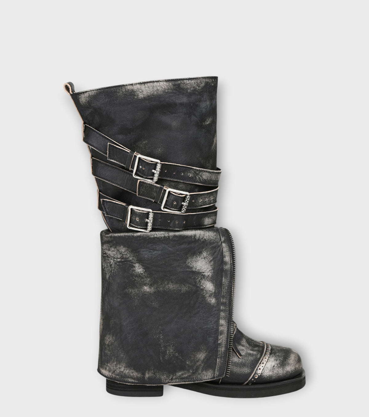 Roa Fold Boots  |  Black