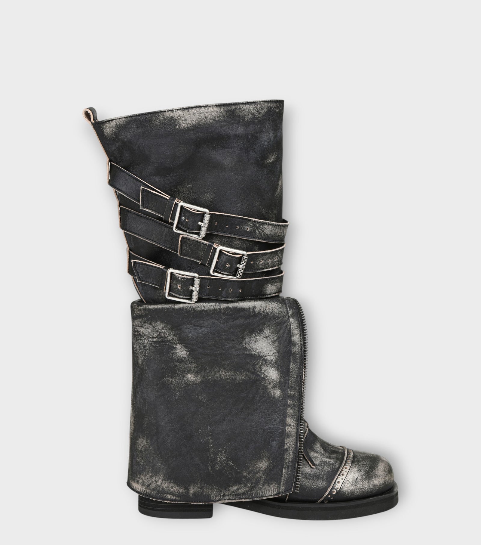 Roa Fold Boots  |  Black