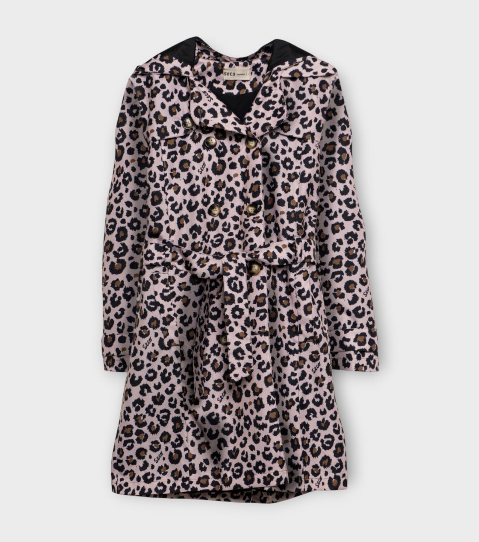 Animal Print Manhattan Trench Coat