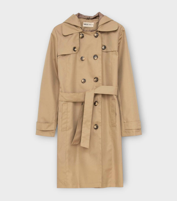 Beige Manhattan Trench Coat