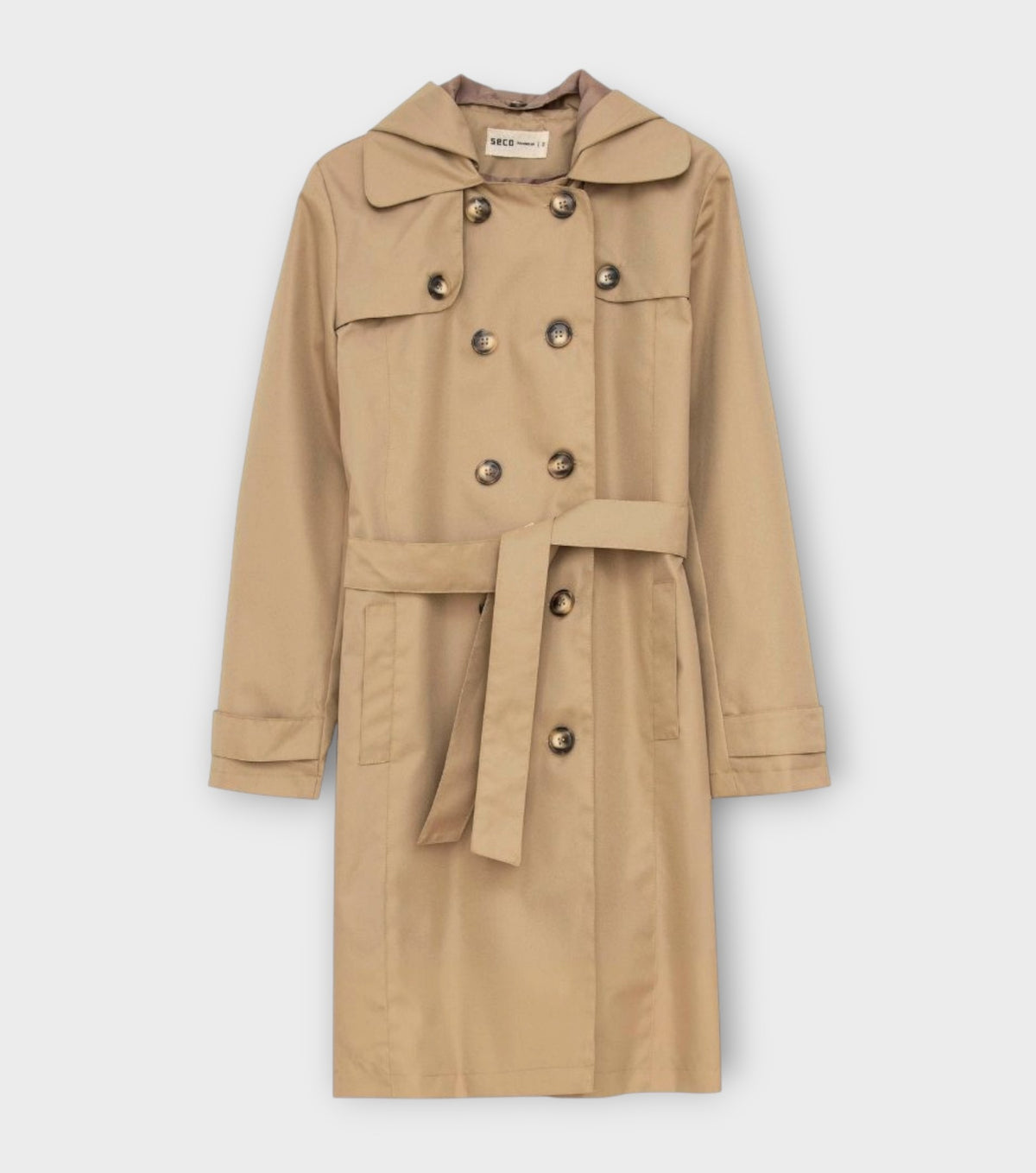 Beige Manhattan Trench Coat