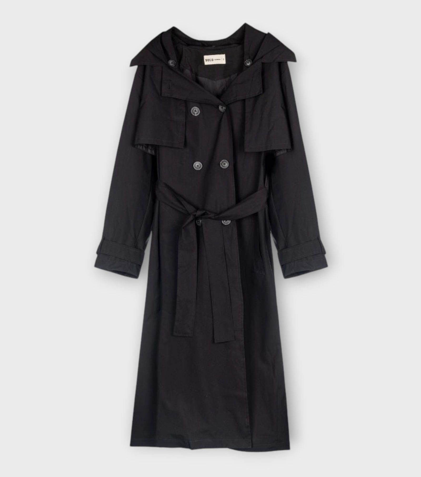 Bronx Trench Coat | Black