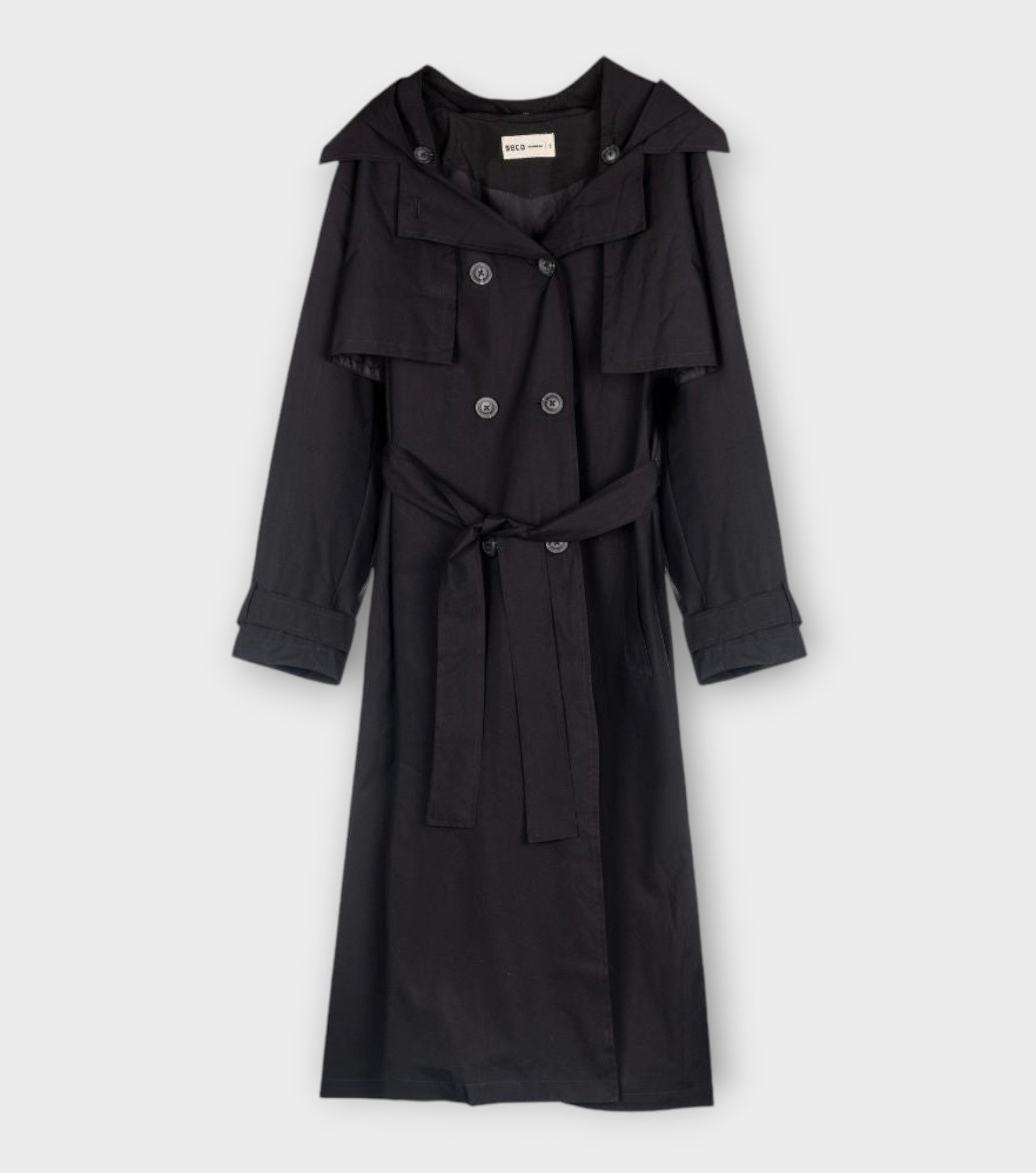 Bronx Trench Coat | Black