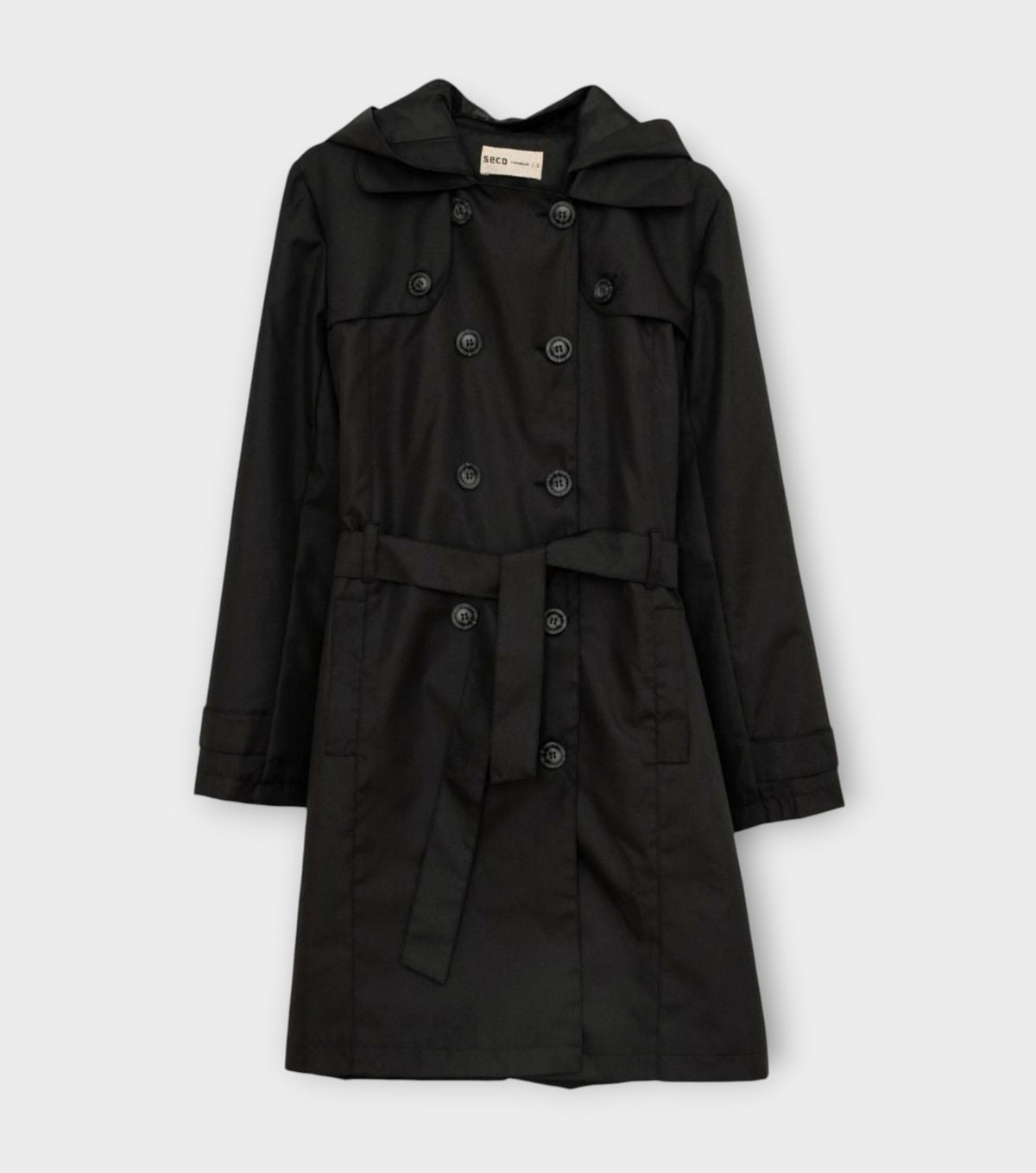 Manhattan Trench Coat | Black