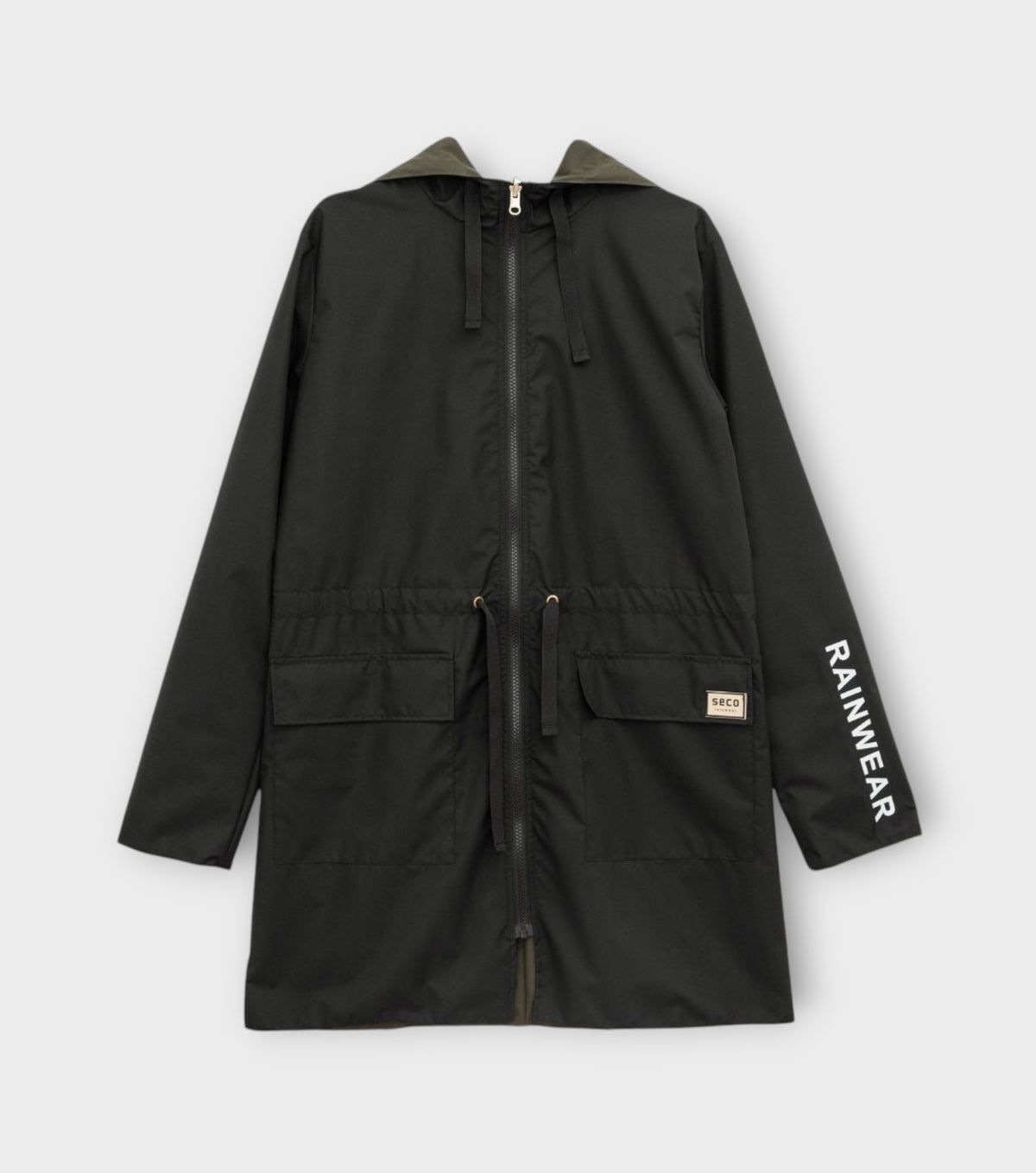 Reversible Print Jacket | Black