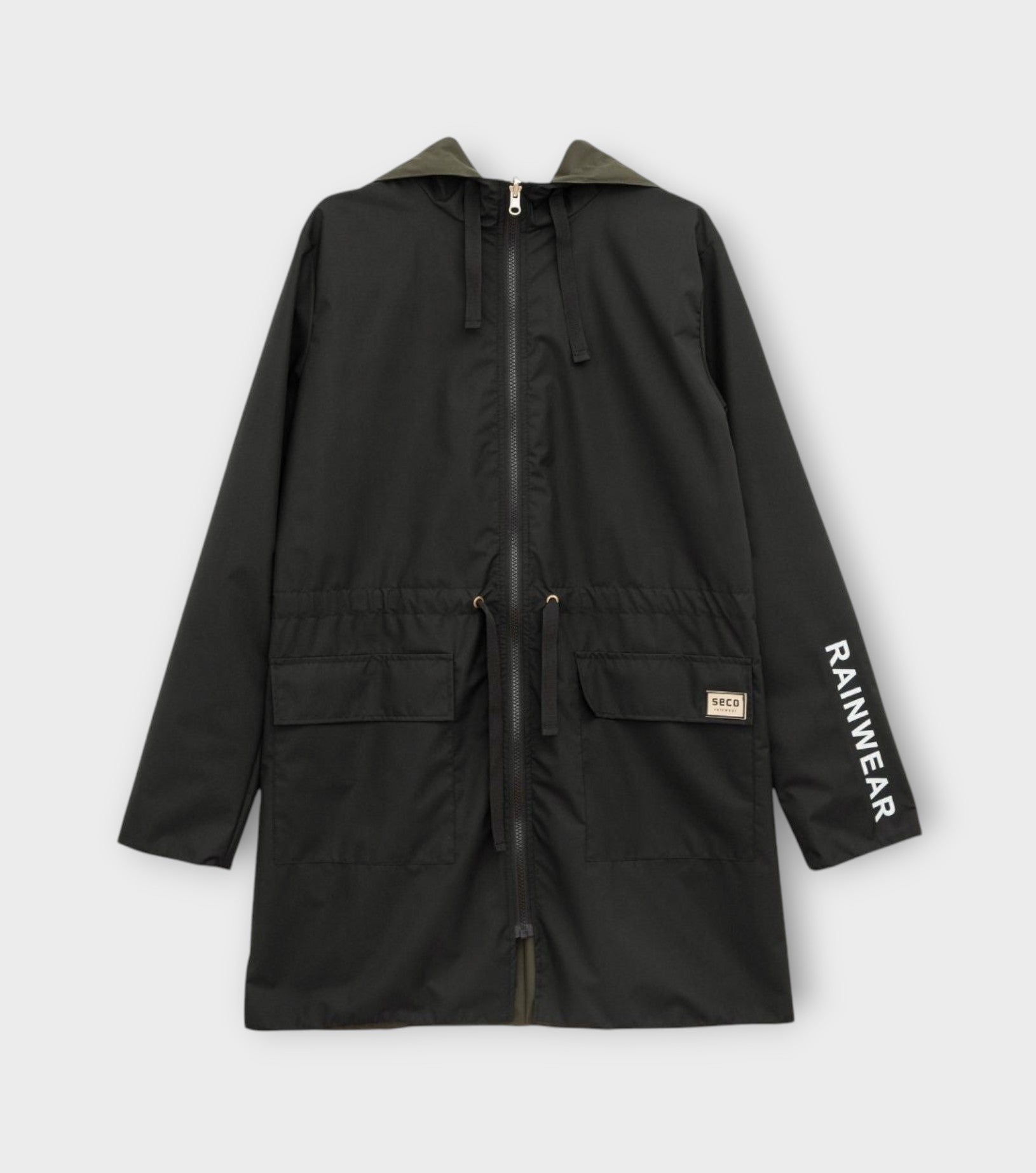 Reversible Print Jacket | Black