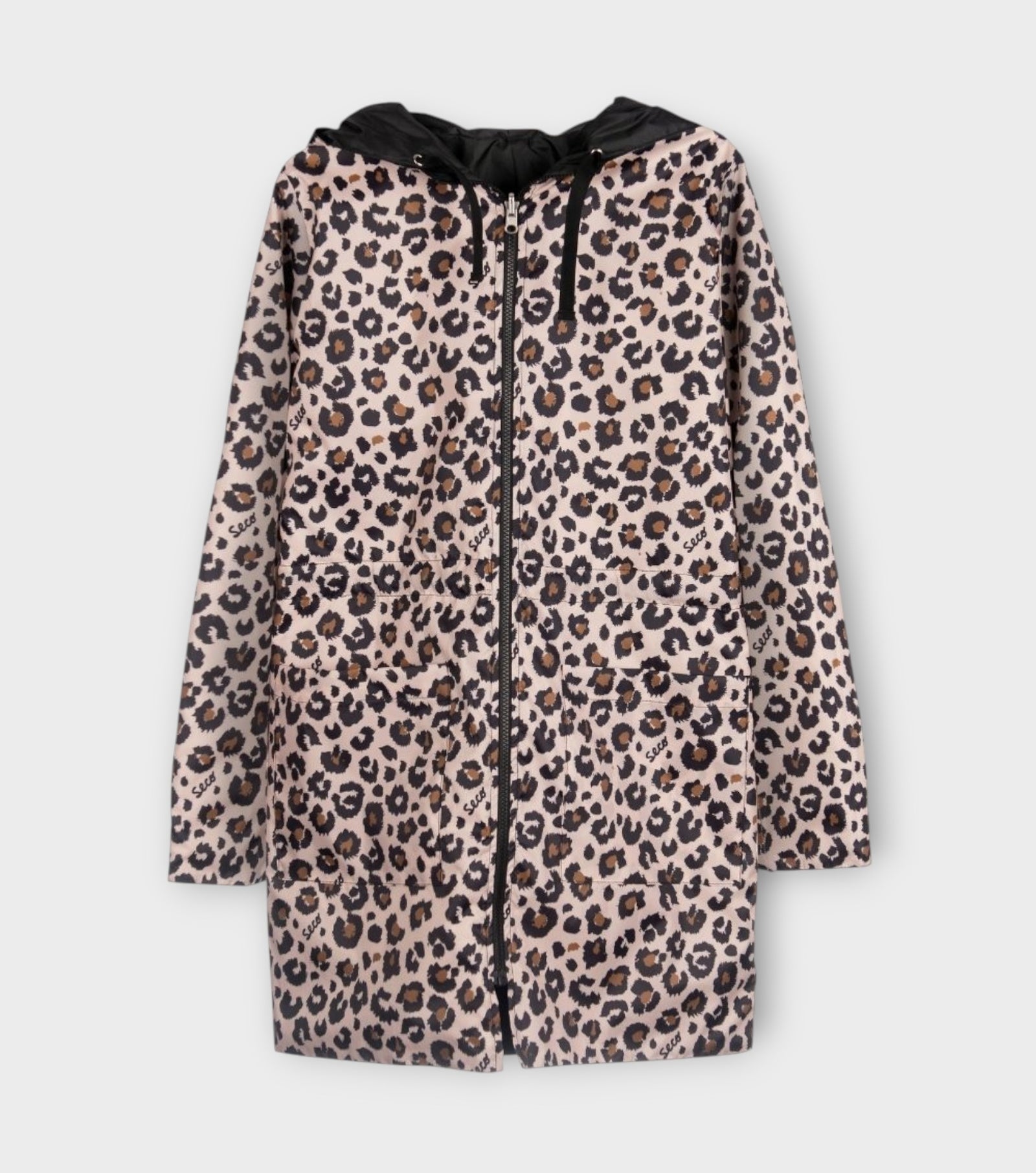 Reversible Print Jacket | Leopard
