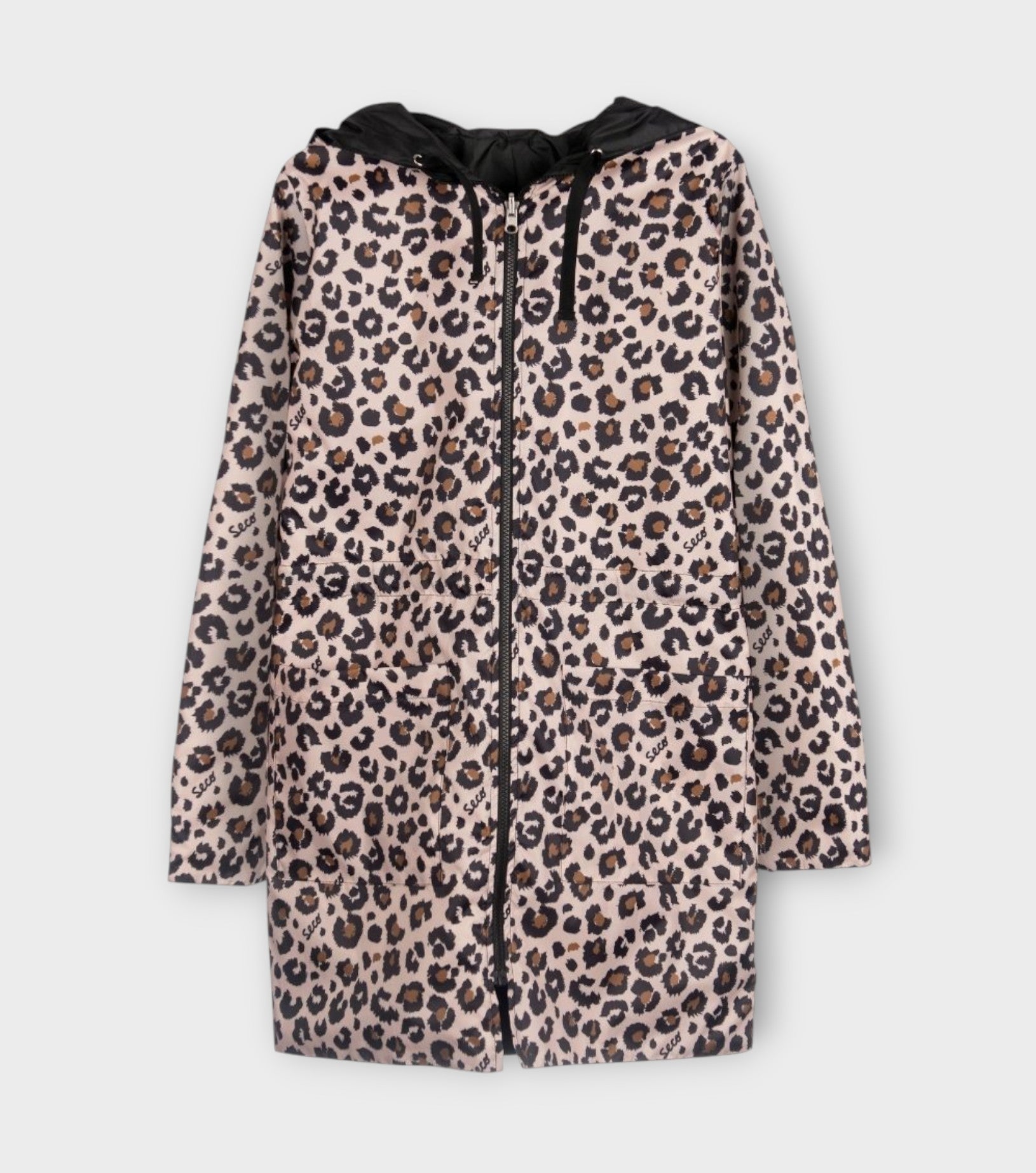 Reversible Print Jacket | Leopard