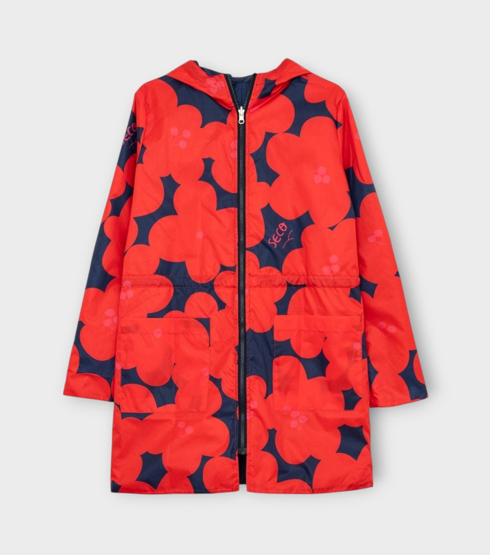 Reversible Print Jacket | Red