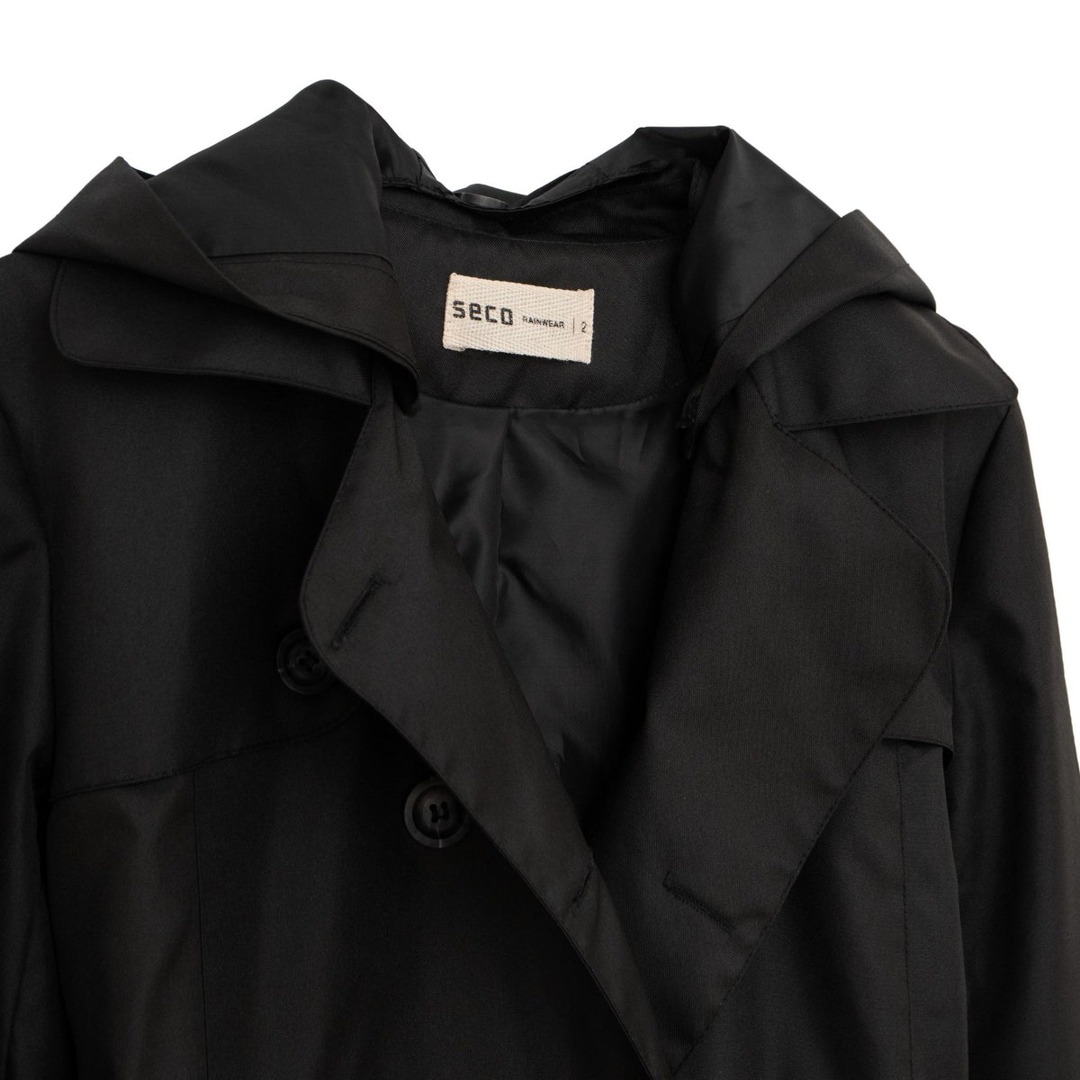SECO - Manhattan Trench Coat | Black, buy at DOORS NYC