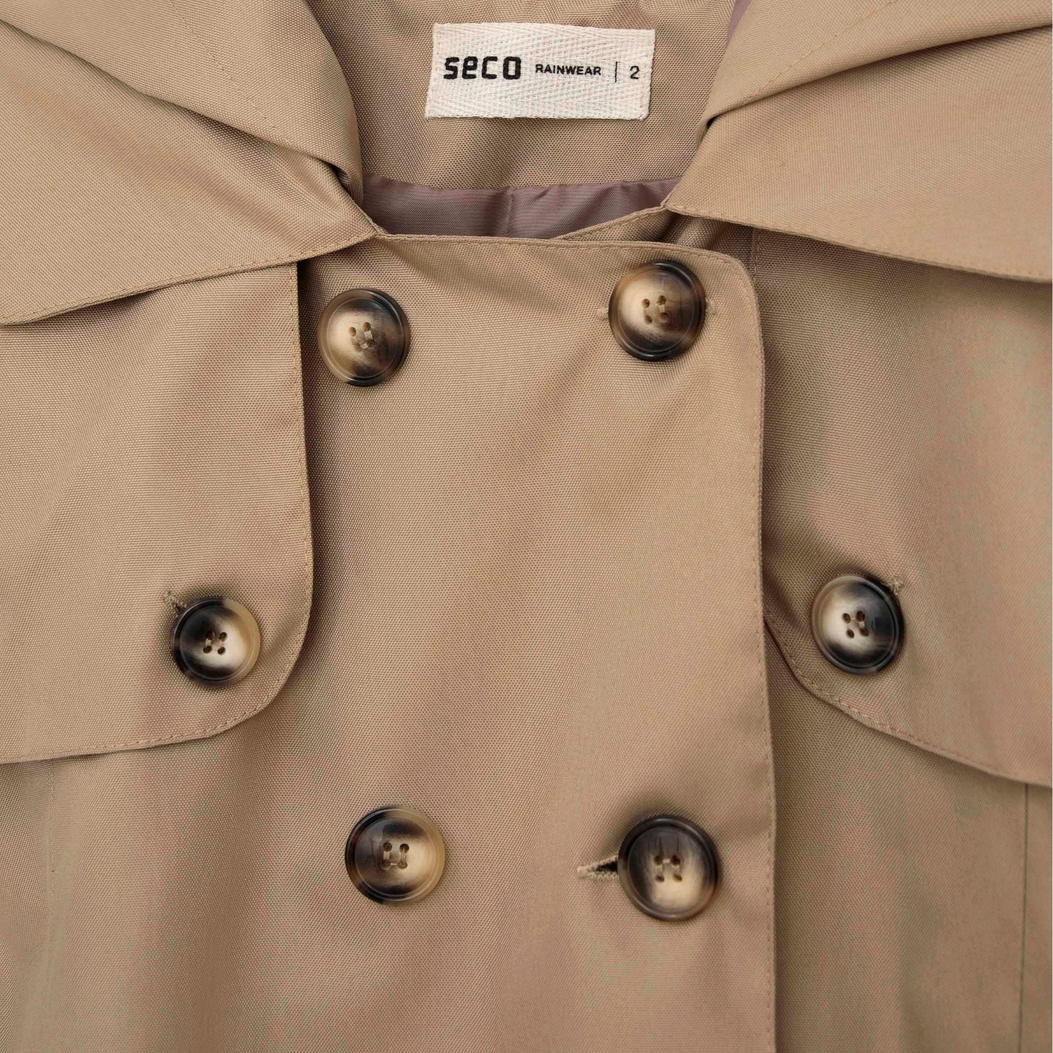SECO - Beige Manhattan trench coat, buy at DOORS NYC