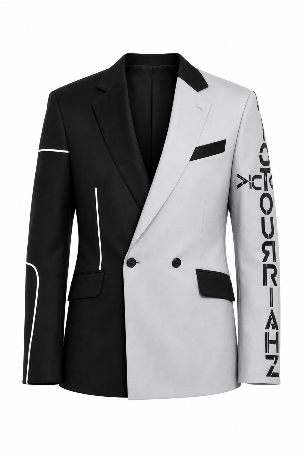 REFLECTIVE LINED TAILORED JACKET