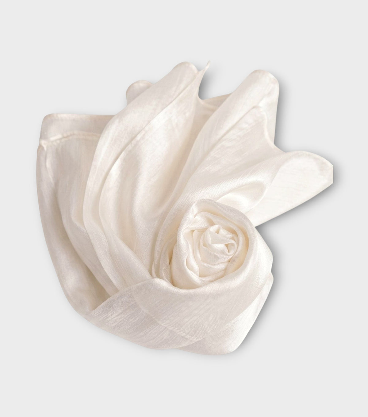 Pearl White Scarf