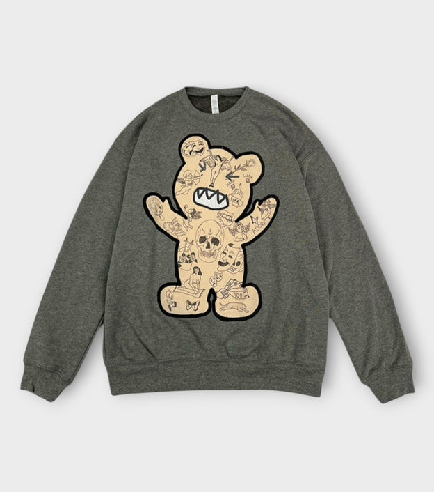 Bear Sweatshirt | Grey