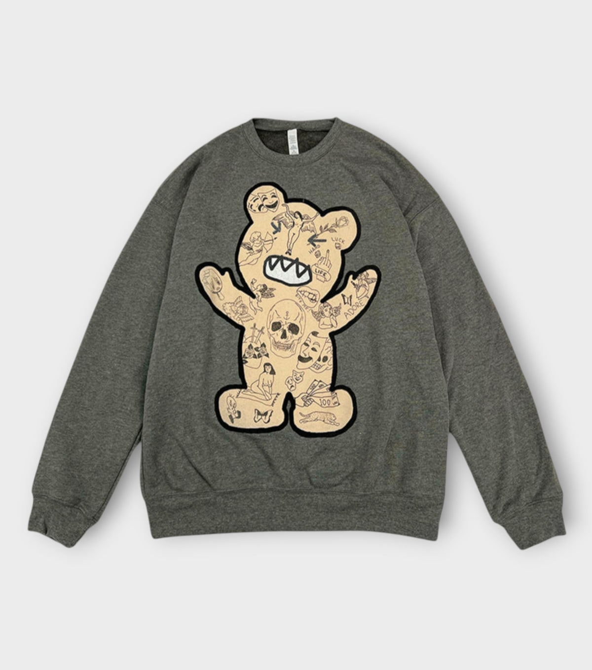 Bear Sweatshirt | Grey