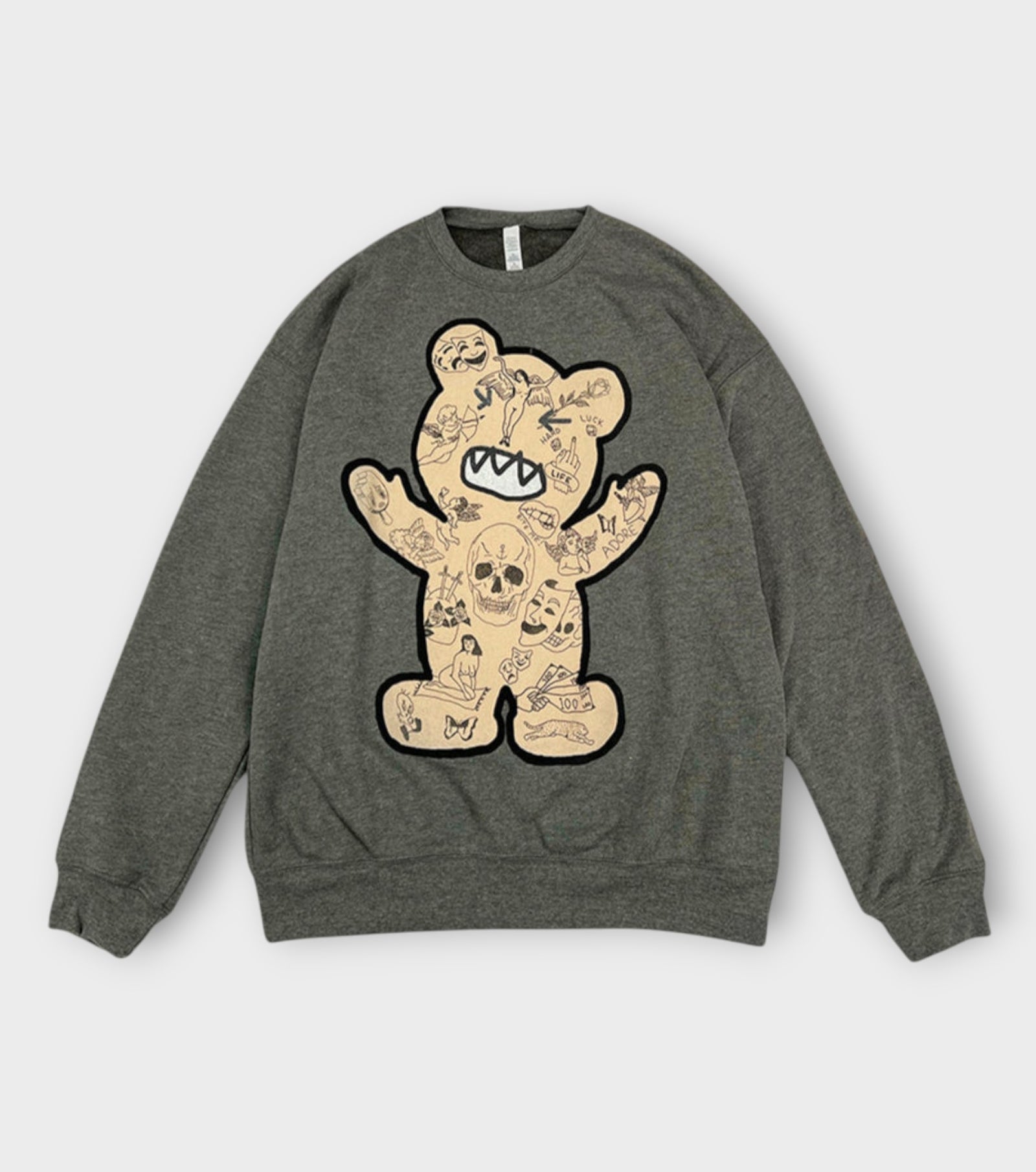 Bear Sweatshirt | Grey