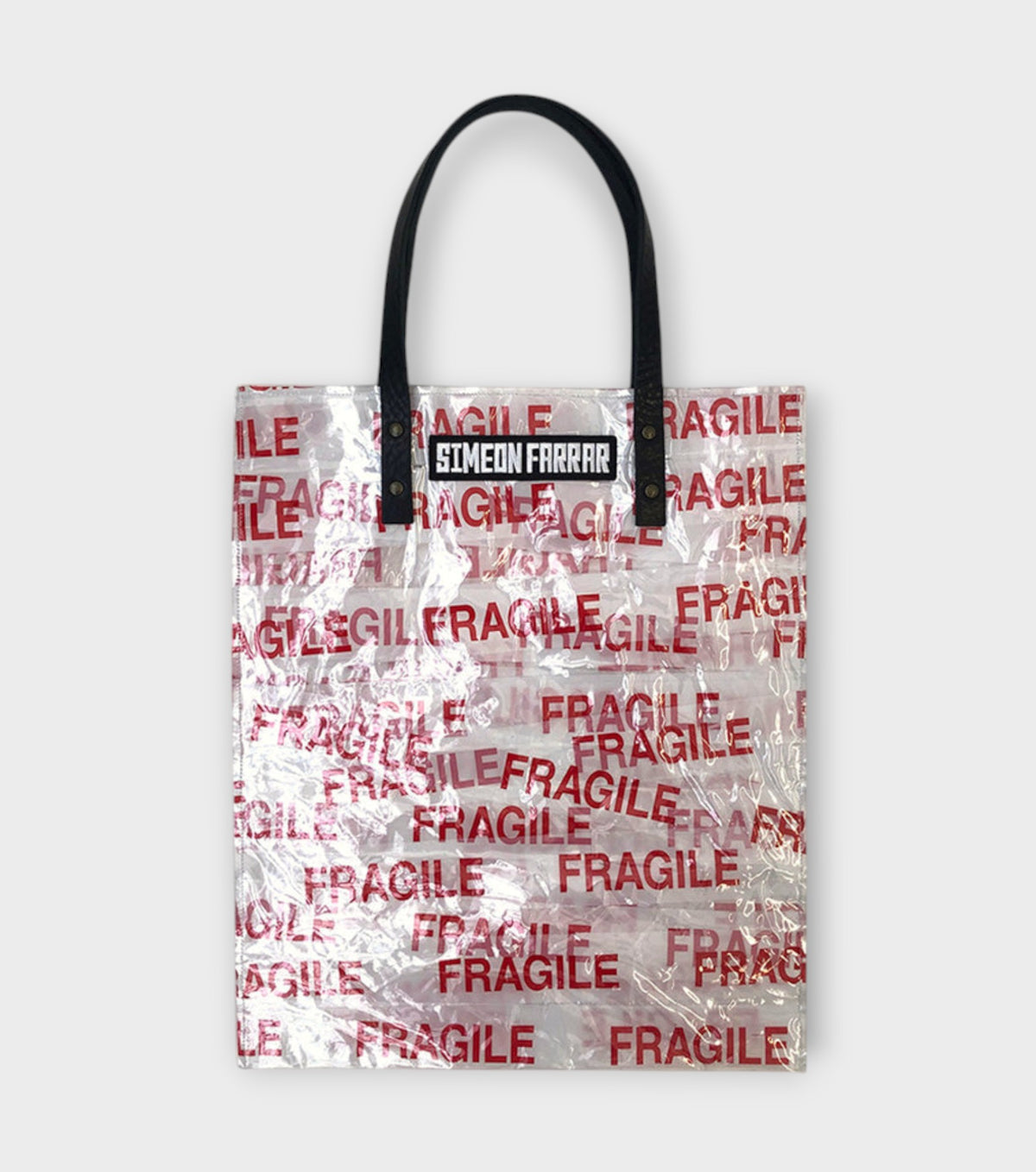 Fragile PVC Bag | White